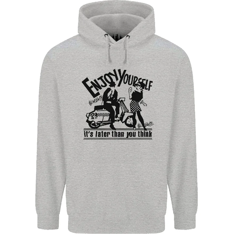 2Tone Enjoy Yourself 2 Tone SKA Music Mens 80% Cotton Hoodie