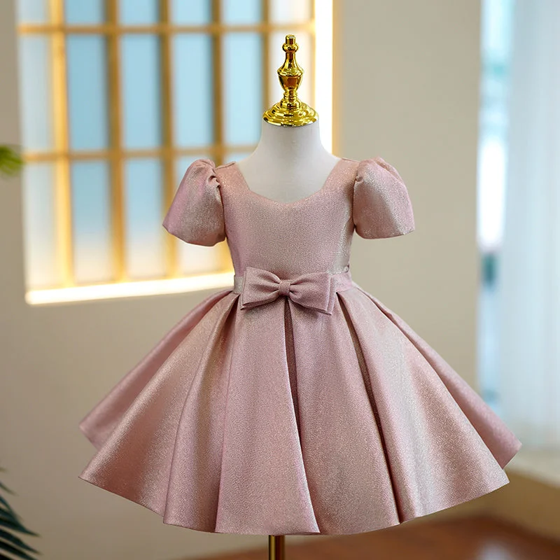 Elegant Baby Girl Puffy Performance Dress Toddler Birthday Party Princess Dress