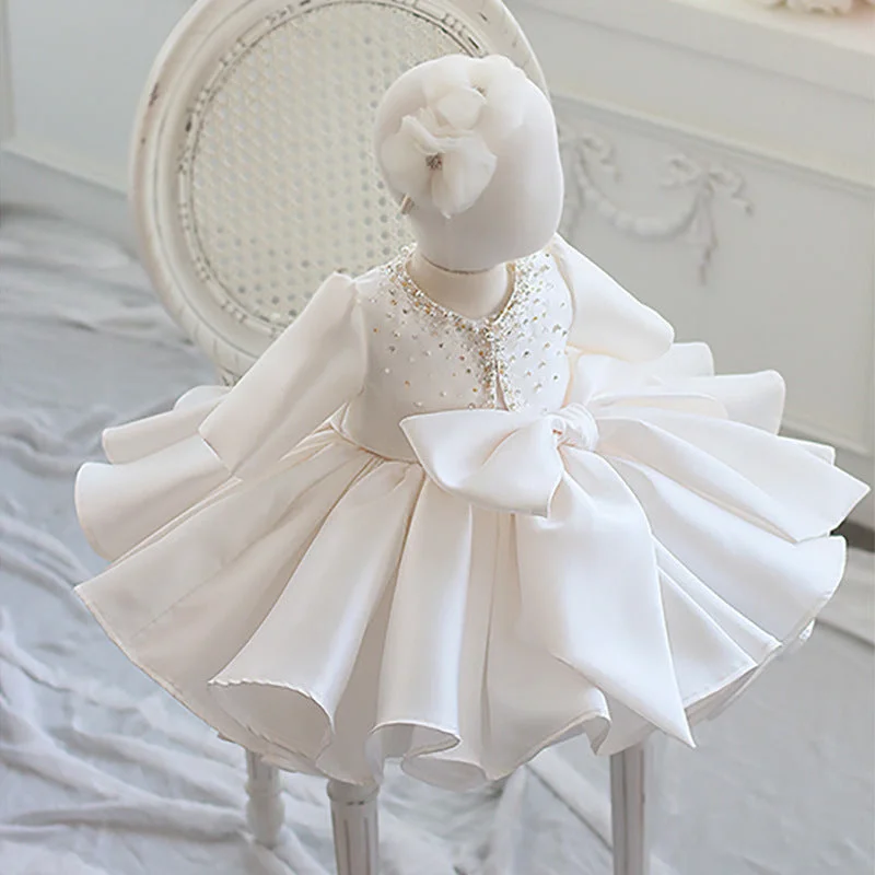 Summer Christening Baby Girl Birthday Party Princess Dress