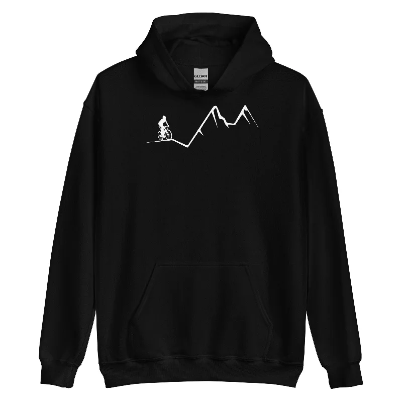 Berge - Radfahren - (12) - Unisex Hoodie