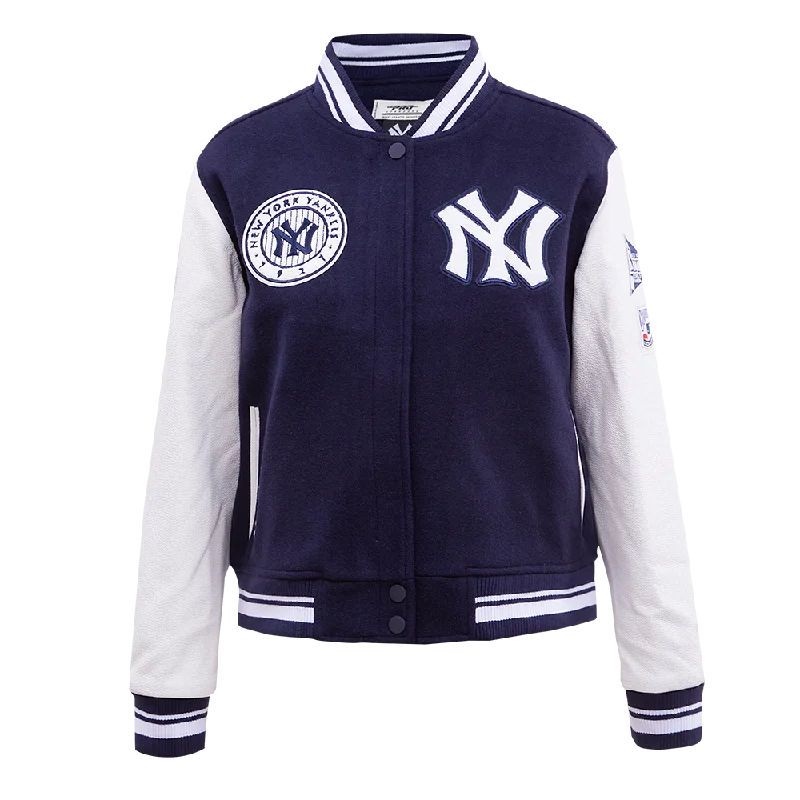 CHAMARRA UNIVERSITARIA MLB NEW YORK YANKEES RETRO CLASSICS PARA MUJER