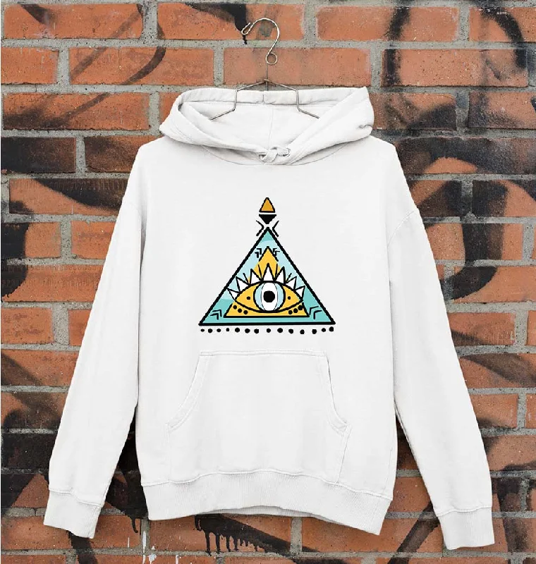 Psychedelic Triangle eye Unisex Hoodie for Men/Women