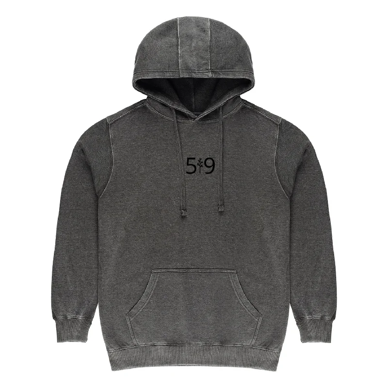 519 LIMITED EDITION EMBROIDERED VINTAGE HOODIE (UNISEX)