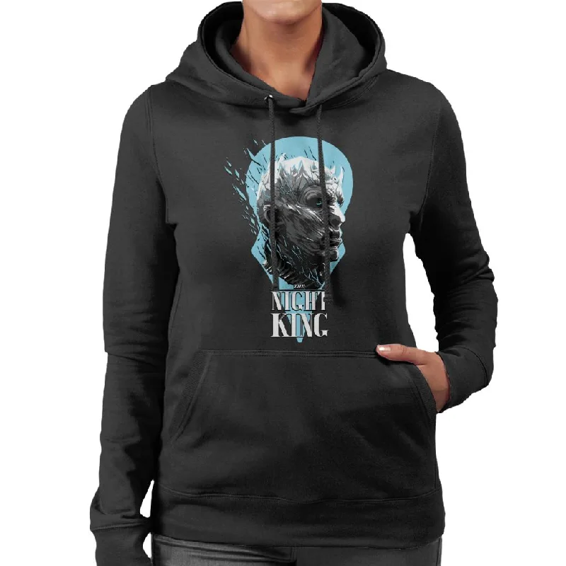 Game Of Thrones White Walker Sigil The Night King Women's Hooded Sweatshirt