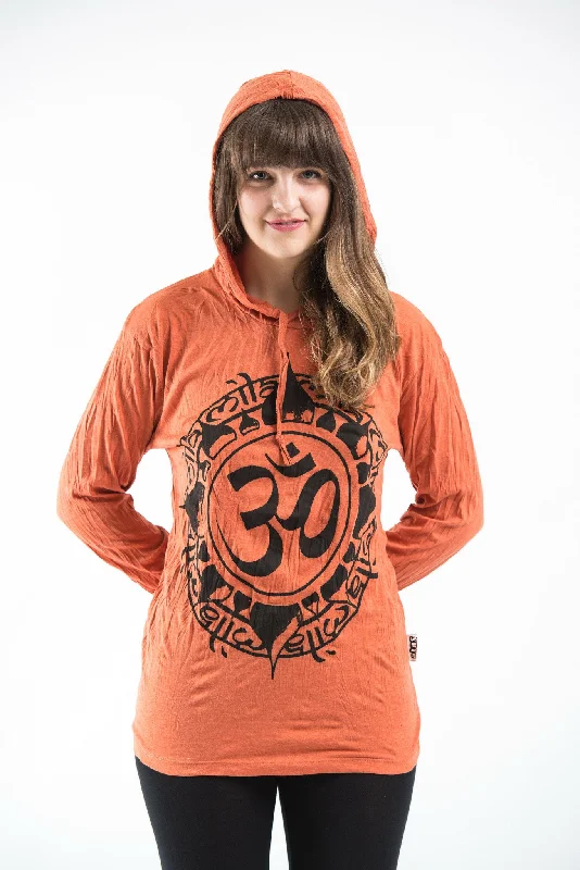 Sure Design Unisex Infinitee Ohm Hoodie Orange