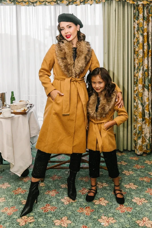 Sloane Coat in Camel - FINAL SALE