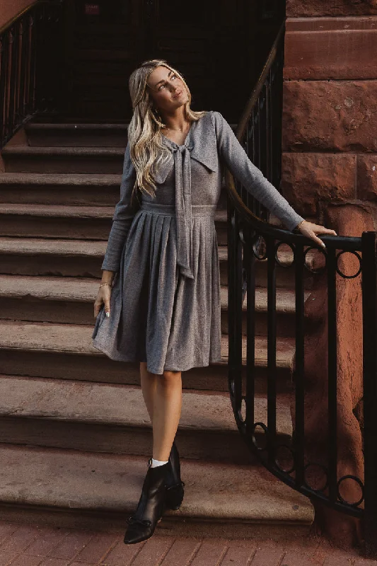 Beau Dress in Gray - FINAL SALE