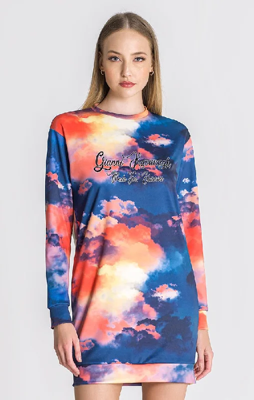 Multicolor Rebirth Sweat Dress