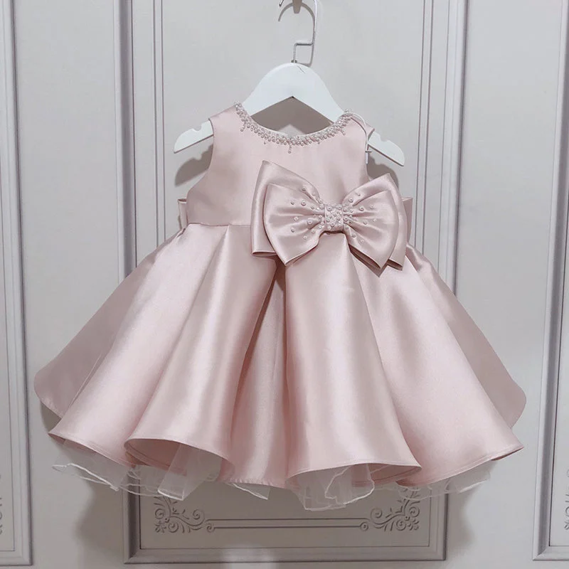 Cute Baby Girl Puffy Dress Toddler Birthday Princess Dress