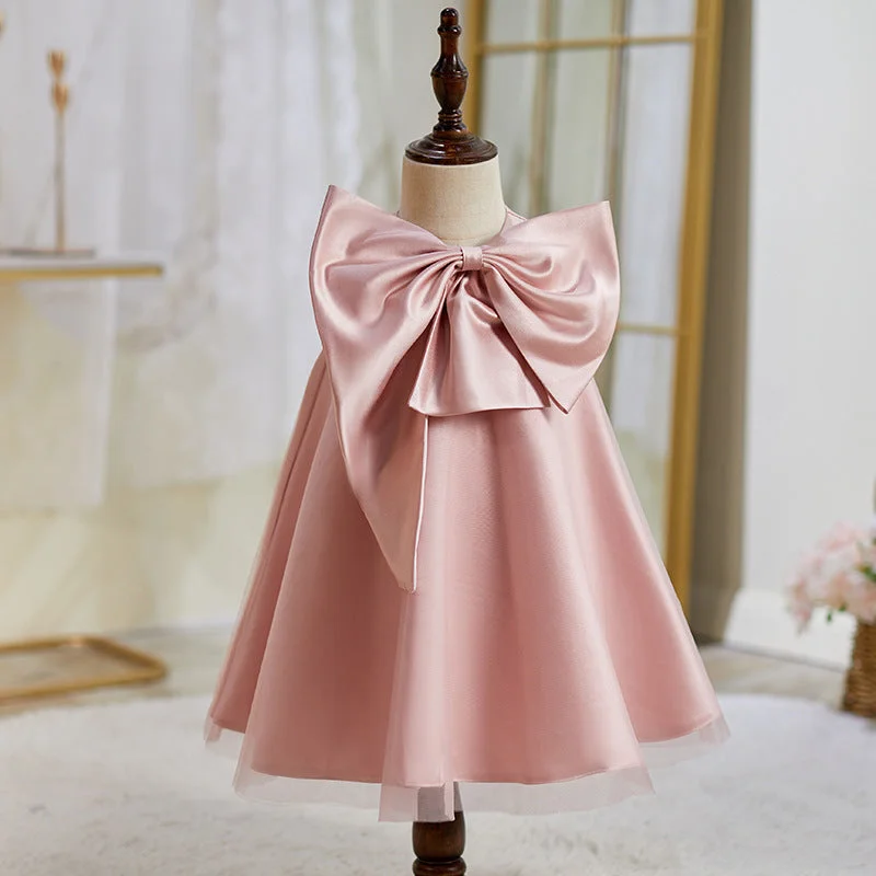 Cute Girls First Communion Dress Toddler Birthday Party Princess Dress