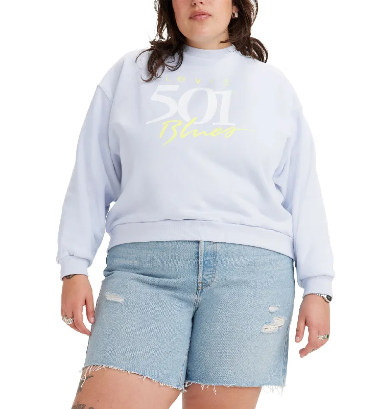 Levis Trendy Plus Size Graphic Vintage Crewneck Sweatshirt