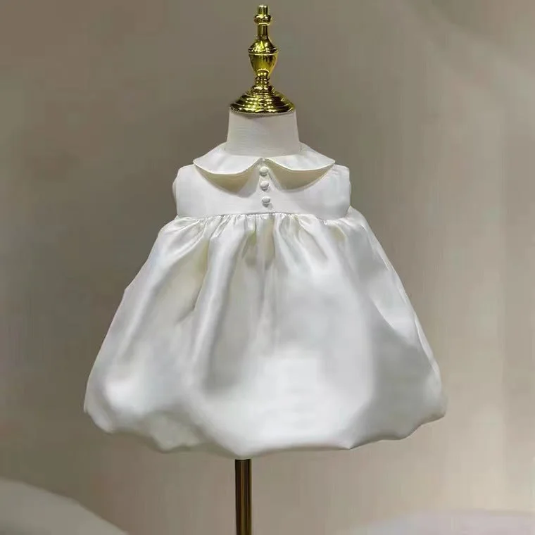 Cute Baby Girls Christening Dress Toddler Birthday Party Princess Dress