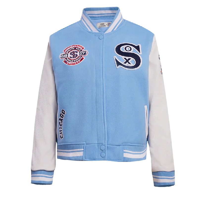 CHAMARRA UNIVERSITARIA MLB CHICAGO WHITE SOX RETRO CLASSICS PARA MUJER