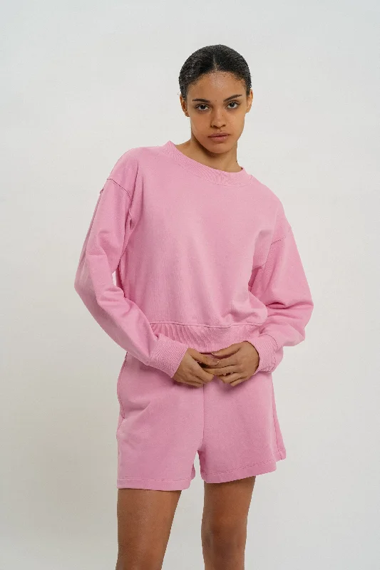 Maylee Sweatshirt Bubblegum Pink