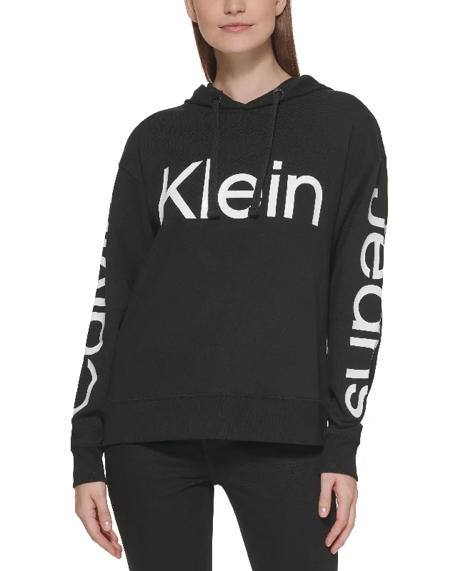 Logo-Print Hooded Sweatshirt, Regular & Petite