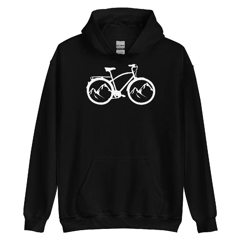 Berge - Radfahren - (17) - Unisex Hoodie