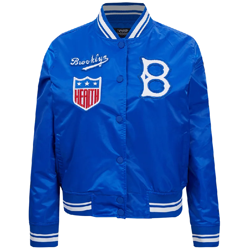 CHAMARRA DE SATÉN MLB BROOKLYN DODGERS RETRO CLASSICS PARA MUJER