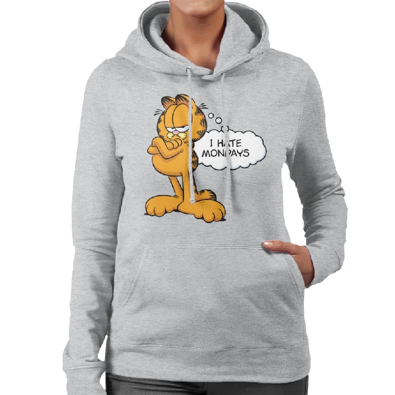 Garfield I Hate Mondays Women's Hooded Sweatshirt