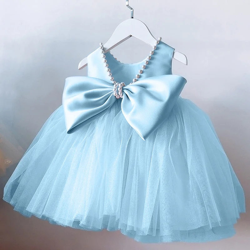 Cute Girl Formal Dresses Toddler Birthday Party Dress Pageant Princess Dress