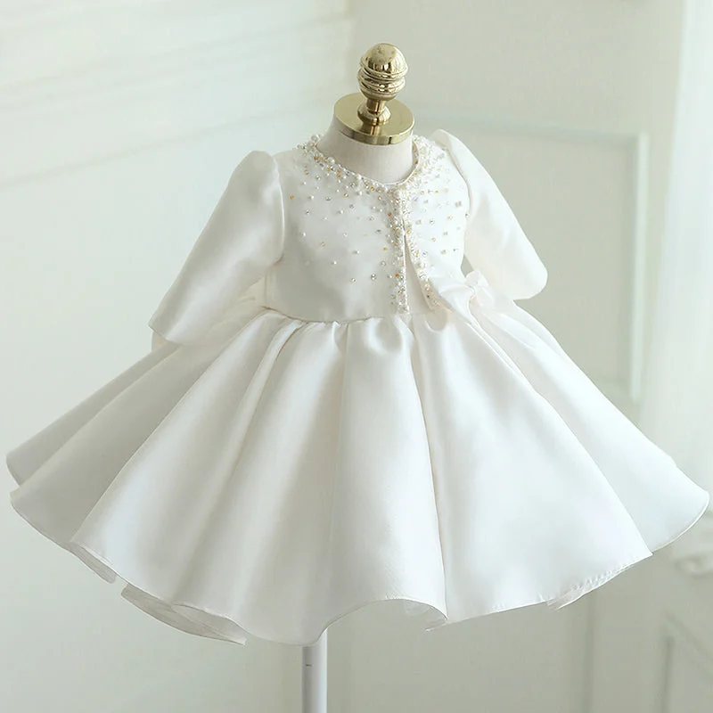 Baby Girl Dress Toddler Prom Baptism Communion Birthday Party Dress