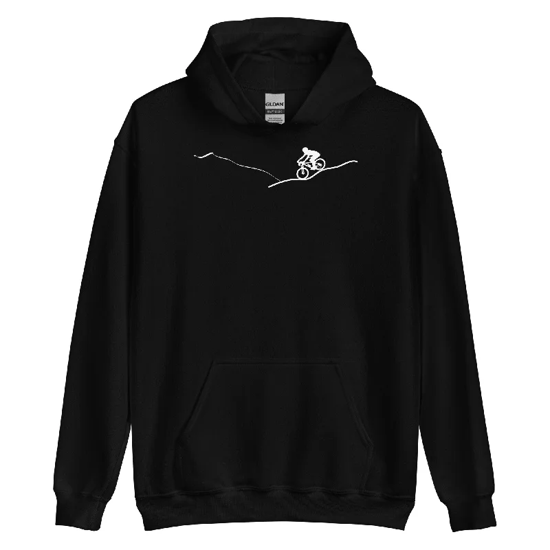 Berge - Radfahren - (15) - Unisex Hoodie