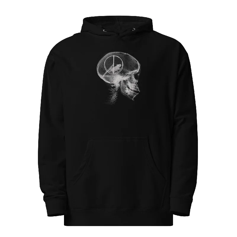 Hamster Head Scan Midweight Pullover Hoodie