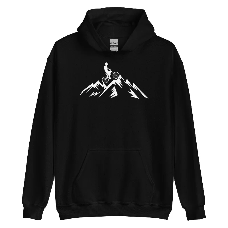 Berge - Radfahren - (18) - Unisex Hoodie