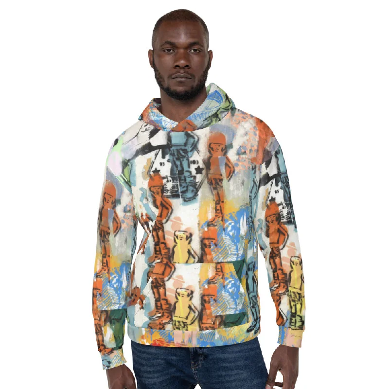 Urban Stencil Art All-Over Print Unisex Hoodie