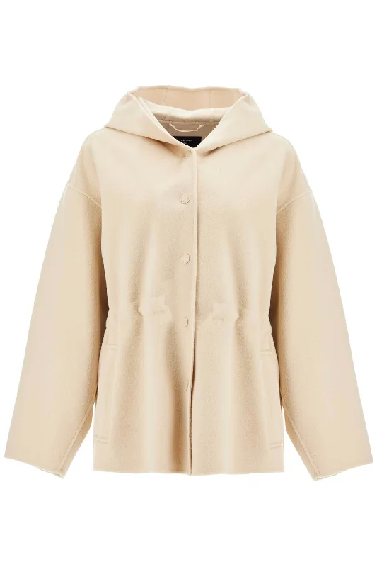 Short Coat With Hood January  - Neutro