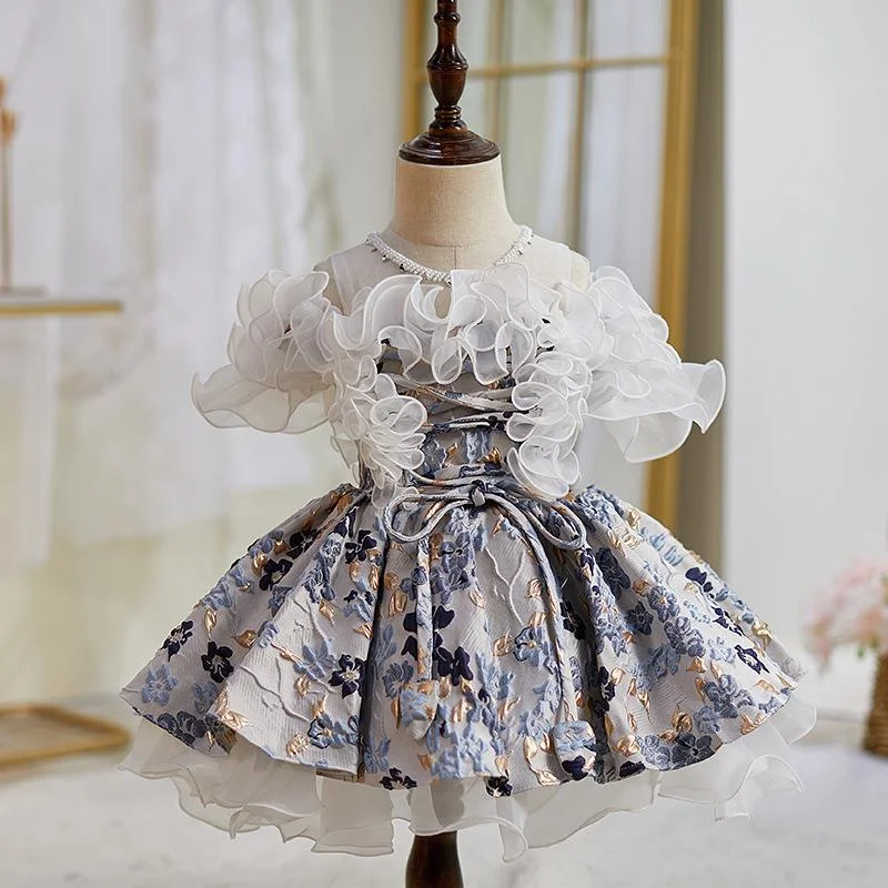 Elegant Baby Girls Pageant Dresses Toddler Formal Dresses