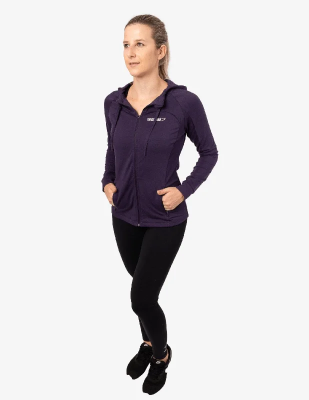 Fit Hoodie Rich Purple