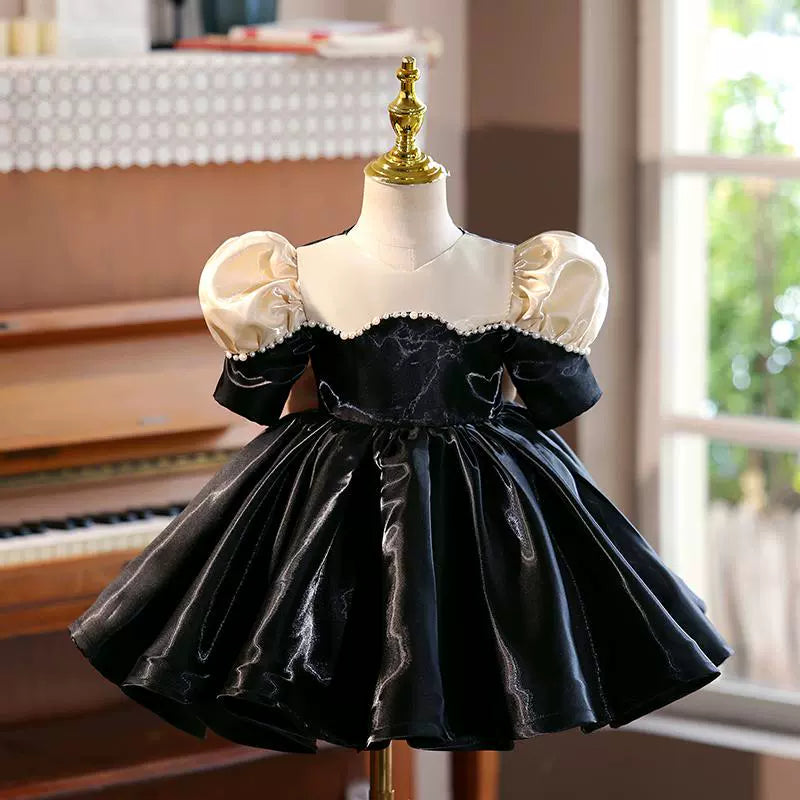 Luxury Baby Girl  Beauty Pageant Dress Toddler Birthday Party Princess Dress