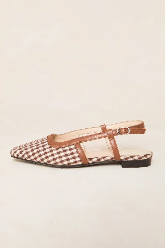 Mini Ingrid Slingback Flat - FINAL SALE