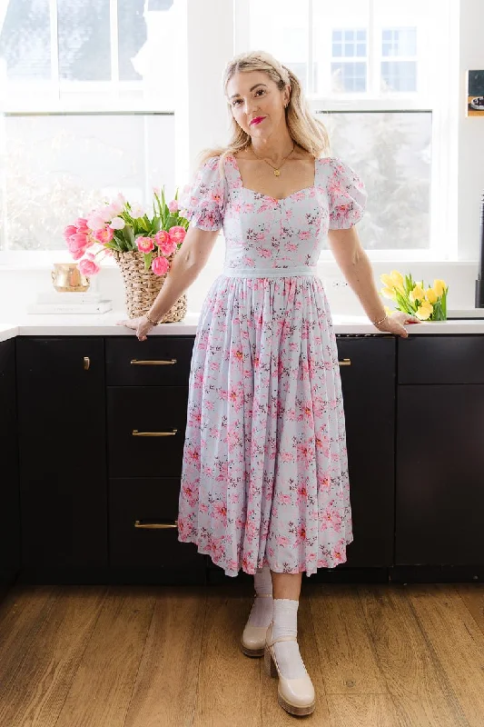 Ballerina Dress in Pink Blossom - FINAL SALE